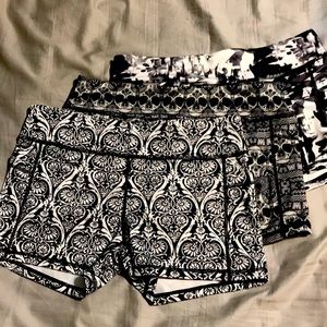 All 3 pairs IAB- booty shorts with pockets
